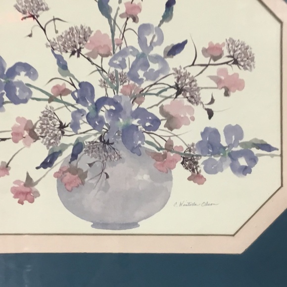 SALE! Watercolor Flowers by C. Winterle Olson - Picture 2 of 4
